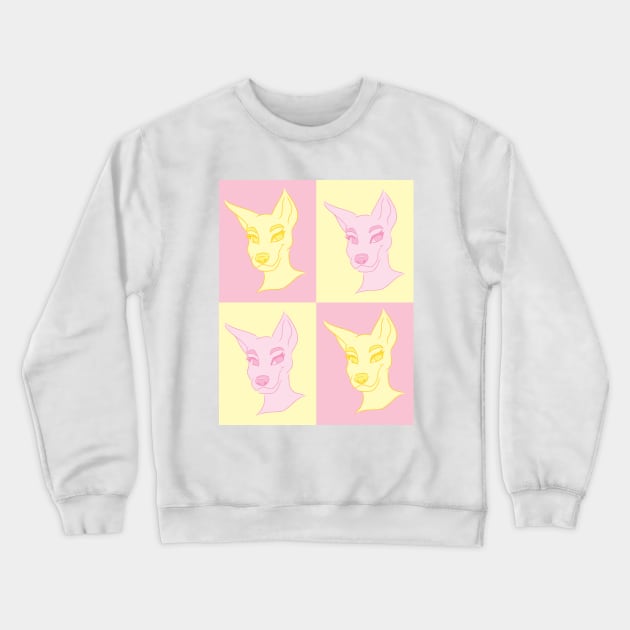 Furry Pink Lemonade Crewneck Sweatshirt by Textual